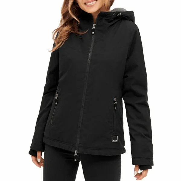 Bench Freizeit Jacken Andrea Winter Jacket Women Black 1