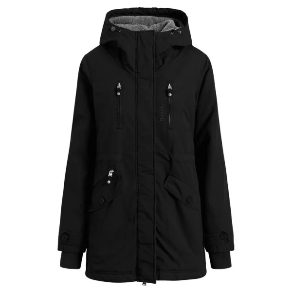 Bench Freizeit Jacken Laura Winter Jacket Women Black 4