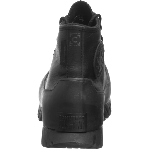 Converse Schuhe Chuck Taylor All Star Lugged Winter 2.0 In Black/black/bold Mandarin 4