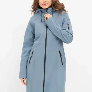 ILSE JACOBSEN Mantel RAIN37L In Winter Ocean 8