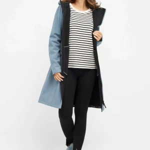 ILSE JACOBSEN Mantel RAIN37L In Winter Ocean 10