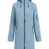 ILSE JACOBSEN Mantel RAIN37L In Winter Ocean 13