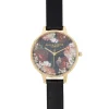 Olivia Burton Damenuhr “Winter Blooms OB16WG74” In Schwarz 25