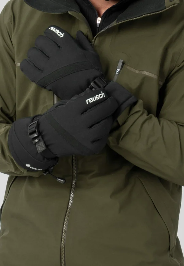 Reusch Fingerhandschuhe Winter Glove Warm GORE-TEX In 7701 Black/white 11