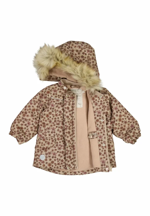 Wheat Winterjacke Mathilde Tech In Winter Blush Flowers 4