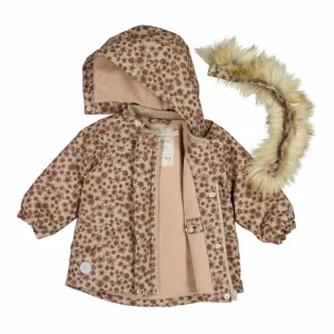 Wheat Winterjacke Mathilde Tech In Winter Blush Flowers 12