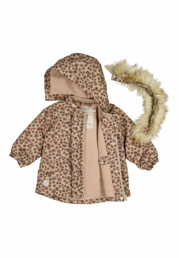 Wheat Winterjacke Mathilde Tech In Winter Blush Flowers 5
