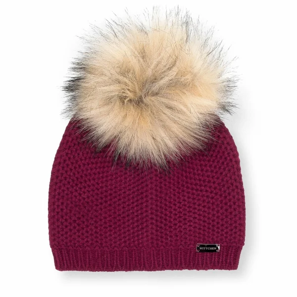 Wittchen Winter Hat (H) 24 X (B) 42 Cm In Burgundy 1